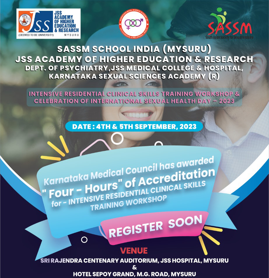 Intensive Residential Clinical Skills Training Workshop on Sexual Health